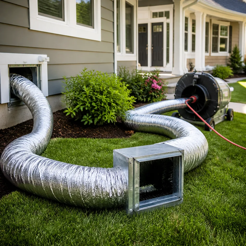 Whole-home duct cleaning